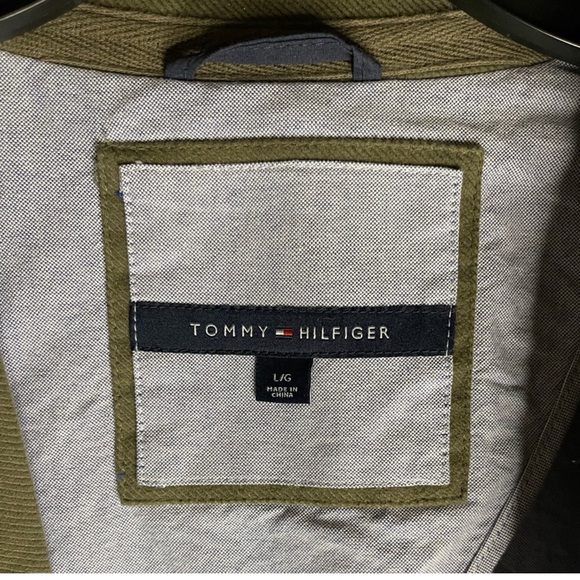 Tommy Hilfiger Olive and Gray Outerwear - Picture 3 of 13